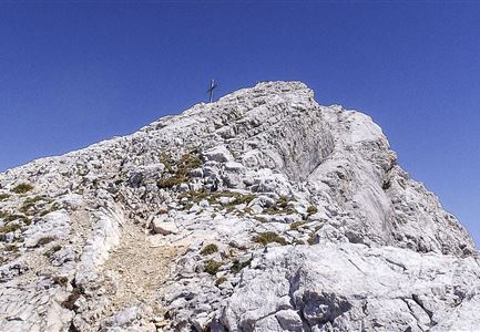Aufstieg auf die Pleisenspitze im Karwendel - Pleisenspitze bei Scharnitz