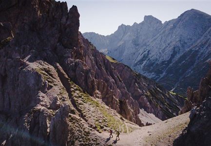 Eppzirler Scharte - Karwendel Hoehenweg Etappe 2