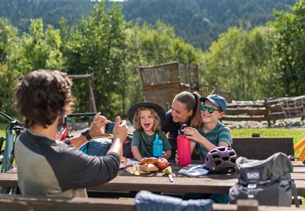Familienrast in Leutasch