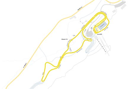 Map Biathlon-Panorama 3km