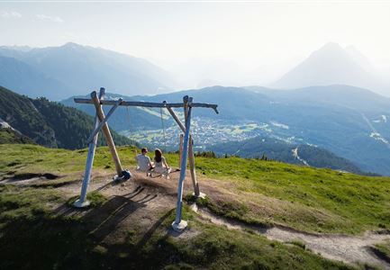 Schaukel am Seefelder Joch