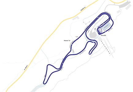 Route map Biathlon-Panorama 3.3 km