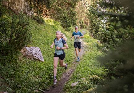 Trailrunning in der Region Seefeld - Trail durch den Wald.jpg