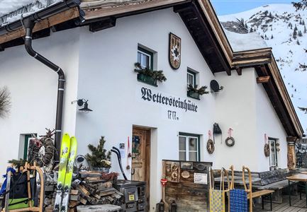 Toboggan run Wettersteinhütte