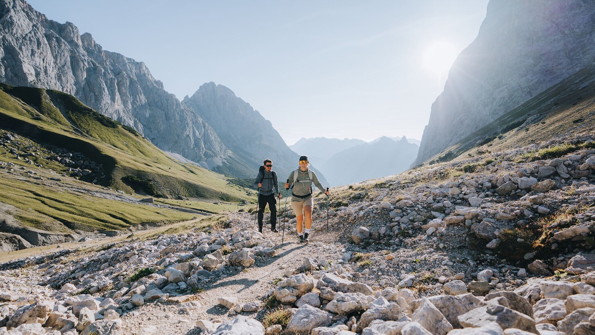 Etappe 1: Gehrenspitze – Big 3 Weitwanderung