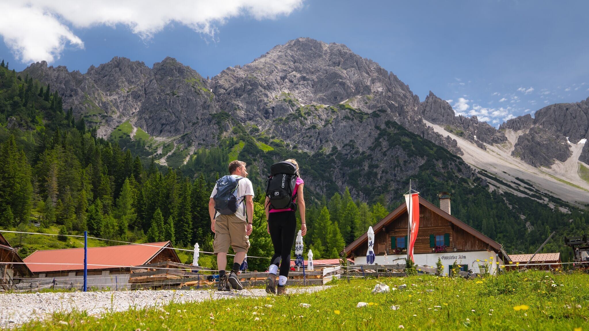Wanderung zur Eppzirler Alm