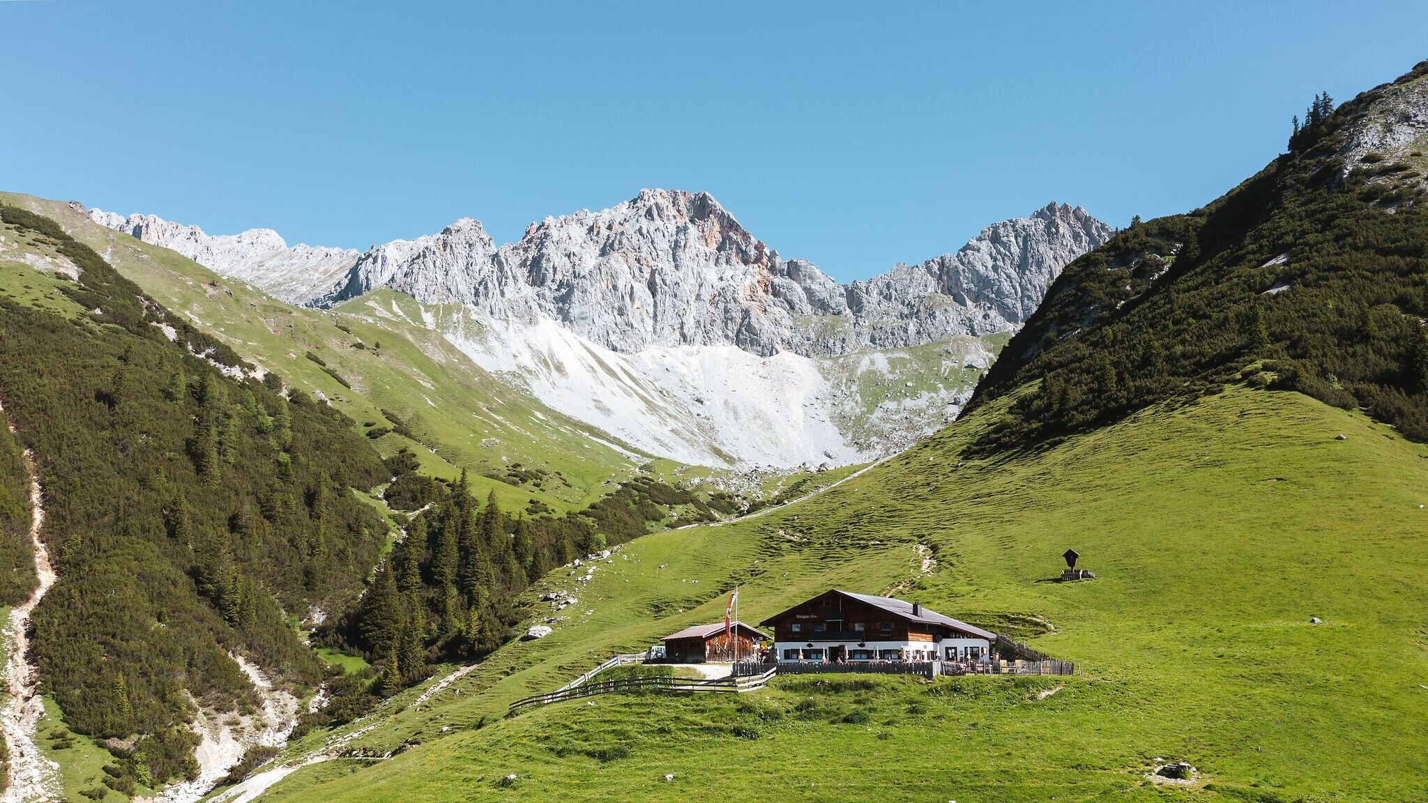 Wanderung zur Wangalm