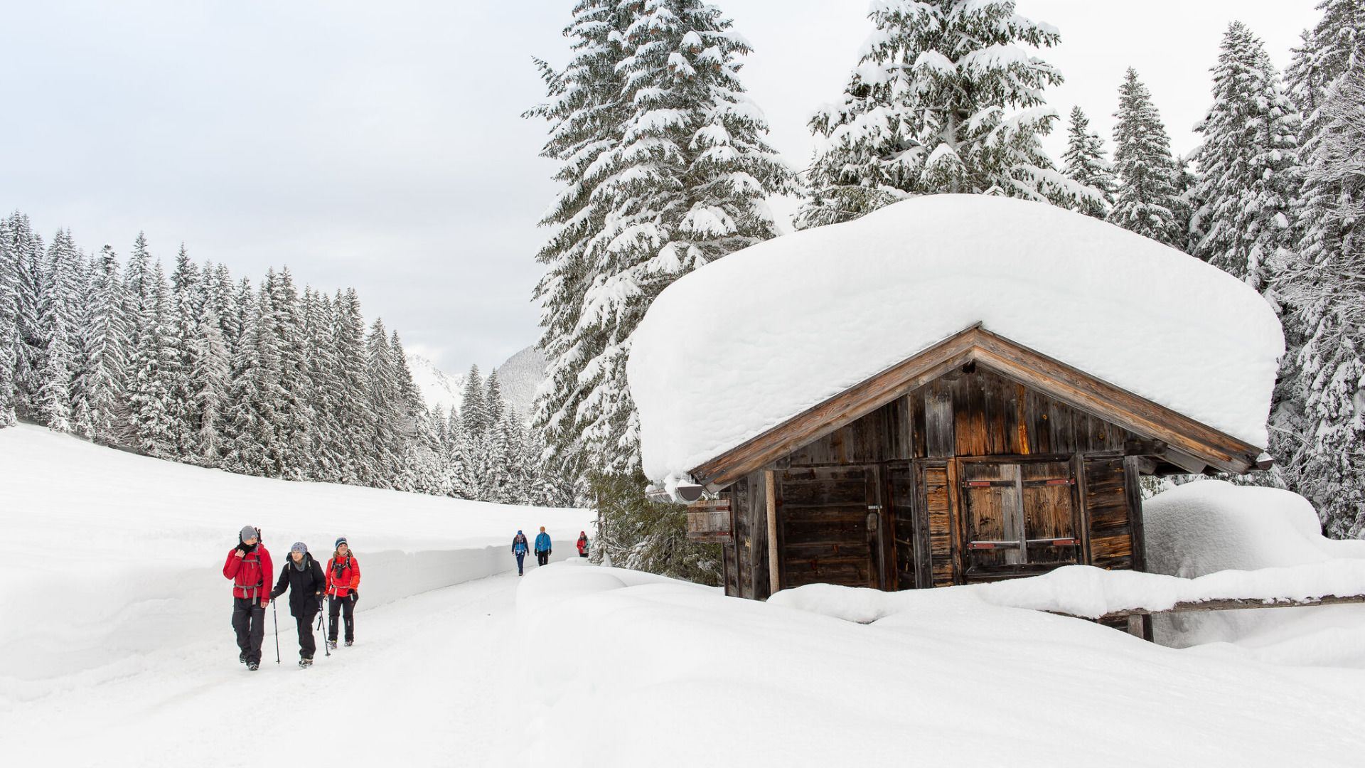 Etappe 2: Von Leutasch nach Mösern – 1. Winterweitwanderweg Tirols